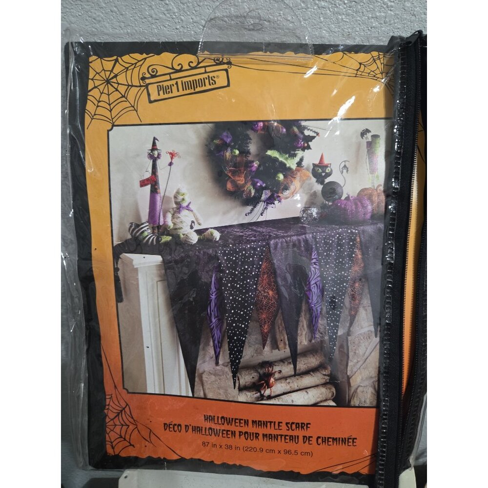 Pier 1 Imports Halloween Mantle Scarf